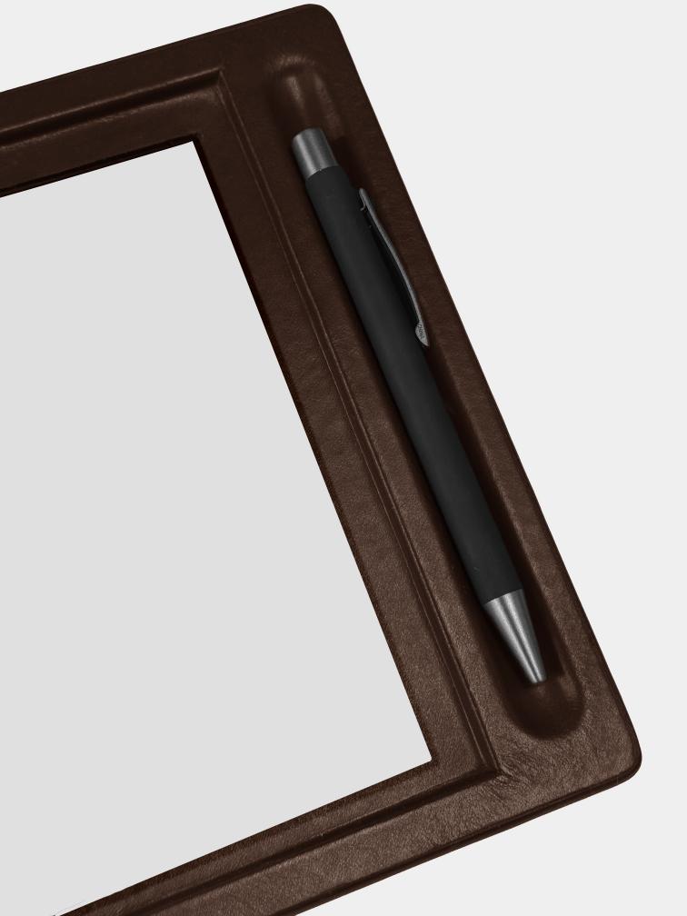 A6 notepad tray for hotel suites