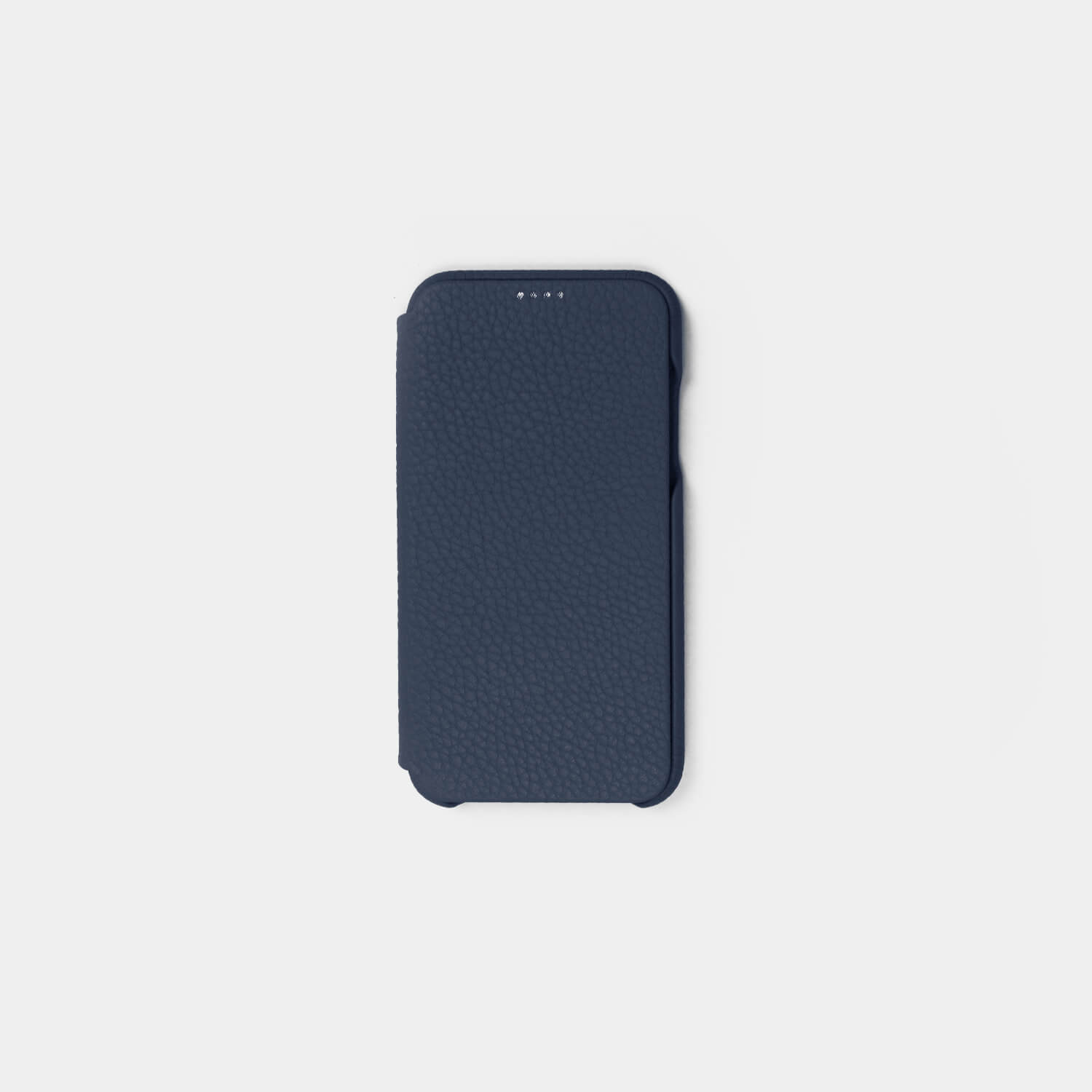 Pebble grain leather phone flip over screen cover and case to protect the phone for all models