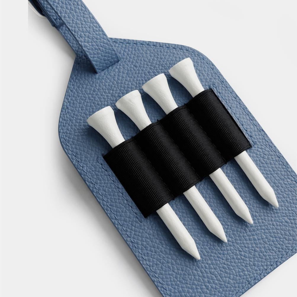 Luxury leather golf bag tee holder is a sought after corporate gift