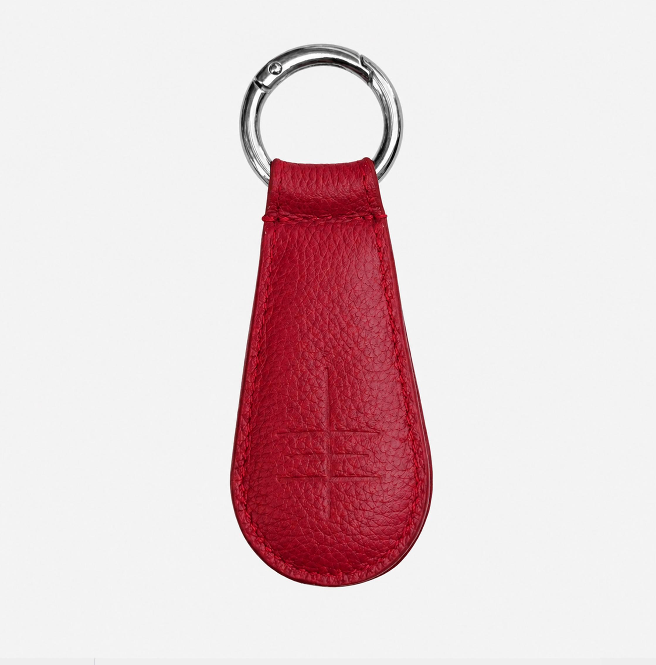 Personalised leather magnetic hat clip to attach your hat to your bag for safekeeping and hands free